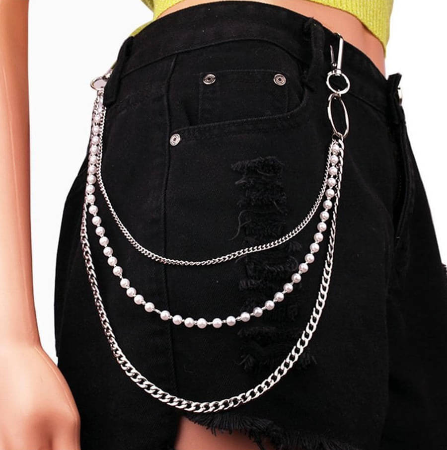     			Its 4 You Metal Girls Belt Chain ( Pack of 1 )