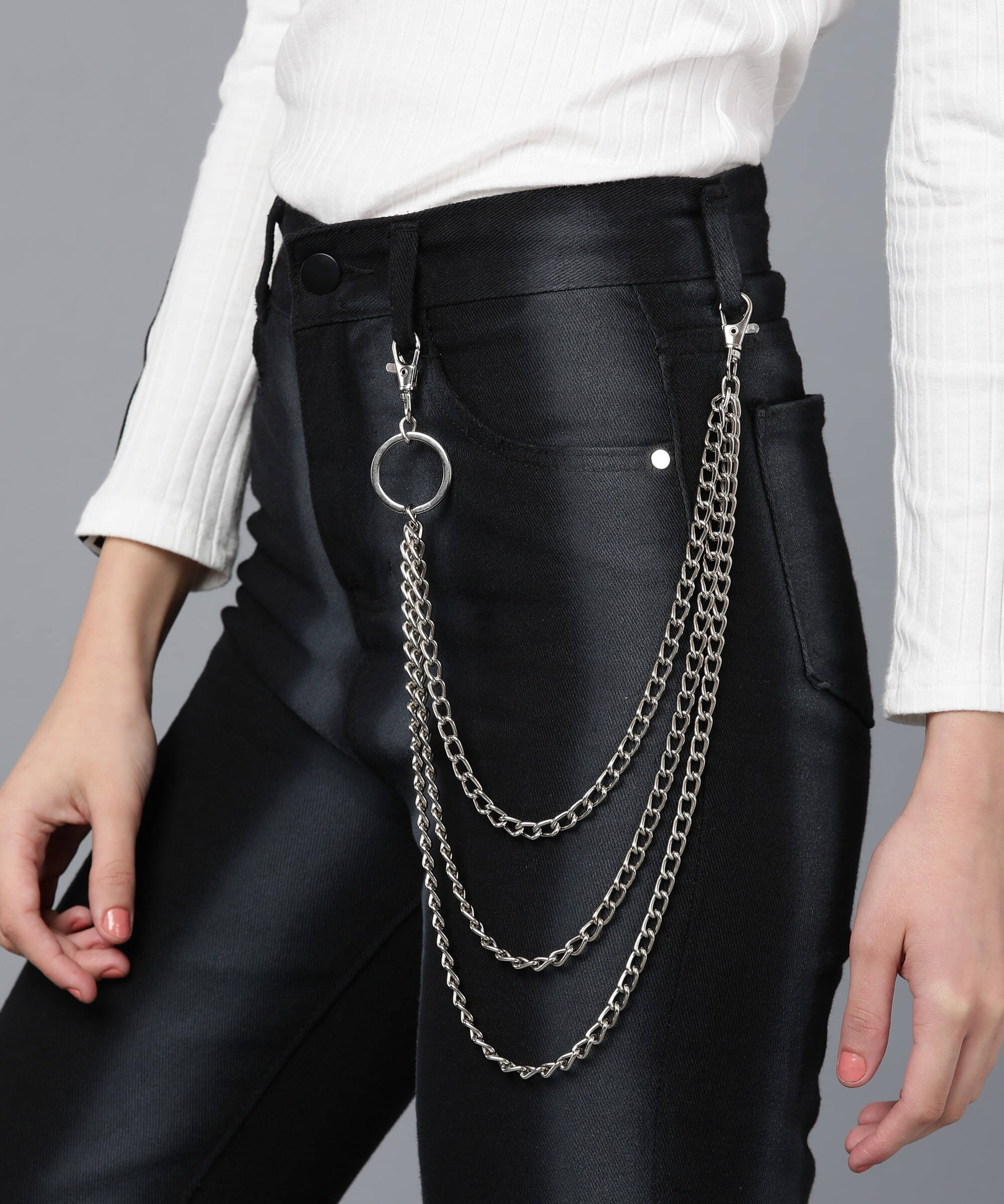     			Its 4 You Metal Girls Belt Chain ( Pack of 1 )