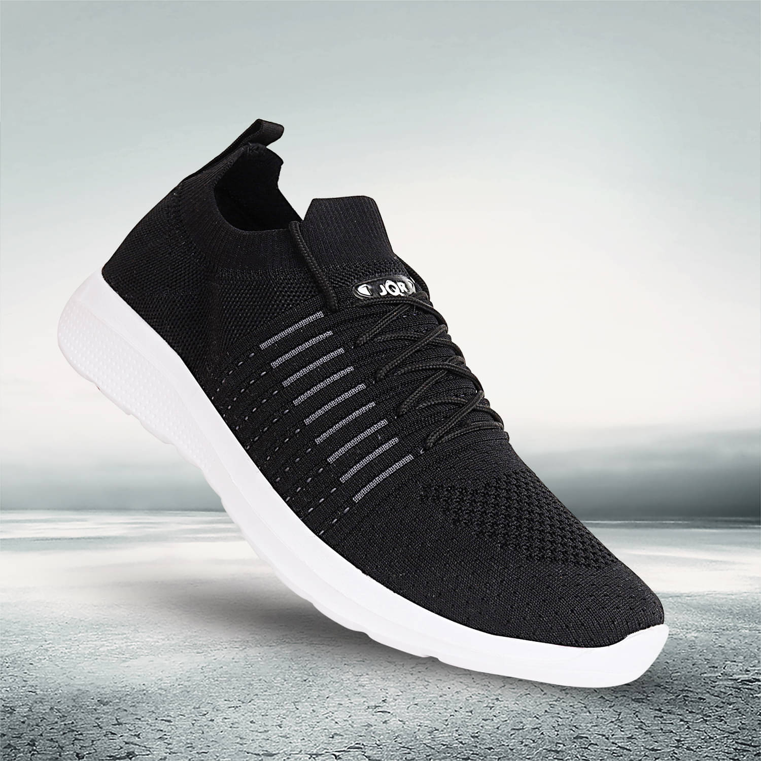 JQR MOJ-402 PLUS Gray Men's Sports Running Shoes JQR MOJ-402 PLUS Gray Men's Sports Running Shoes