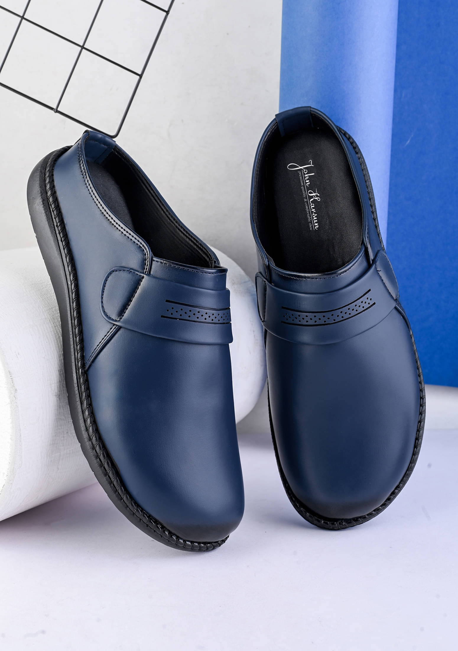     			John Karsun - Blue Men's Sandals