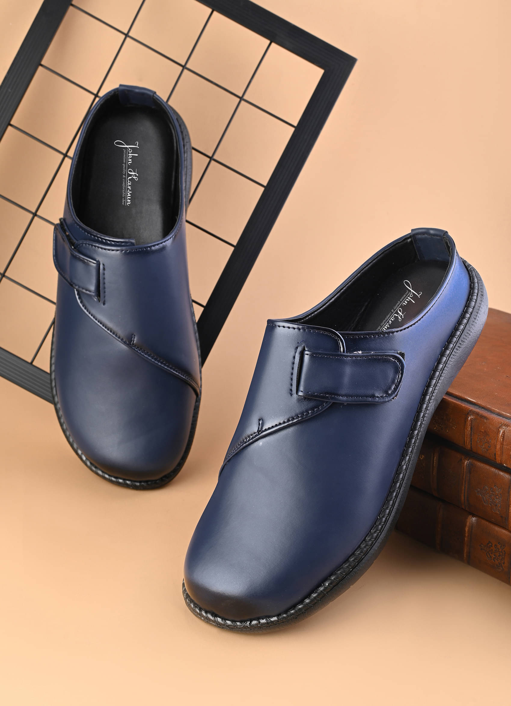     			John Karsun - Blue Men's Sandals