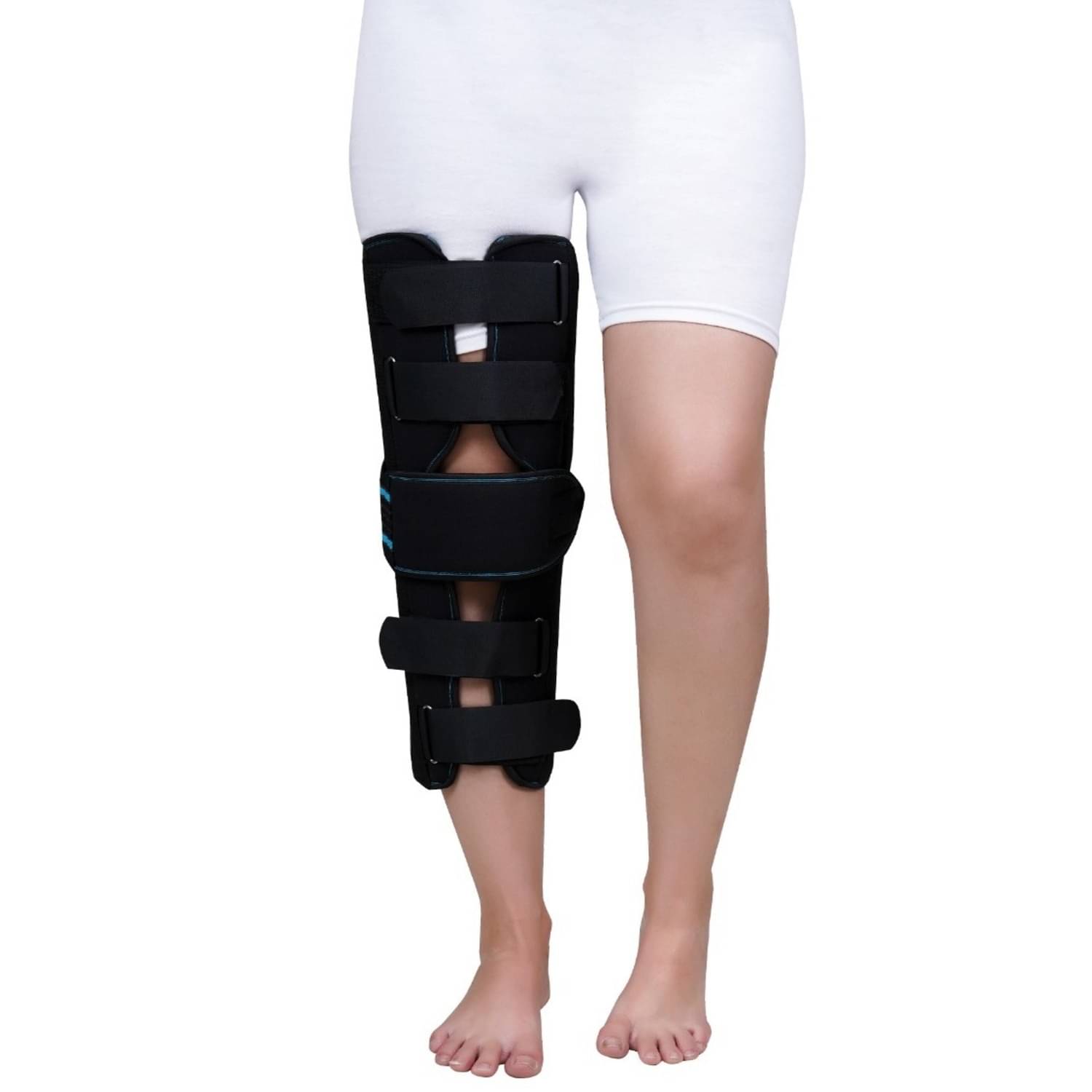     			KUDIZE Unisex Premium Knee Braces Single Black ( XL - Size )