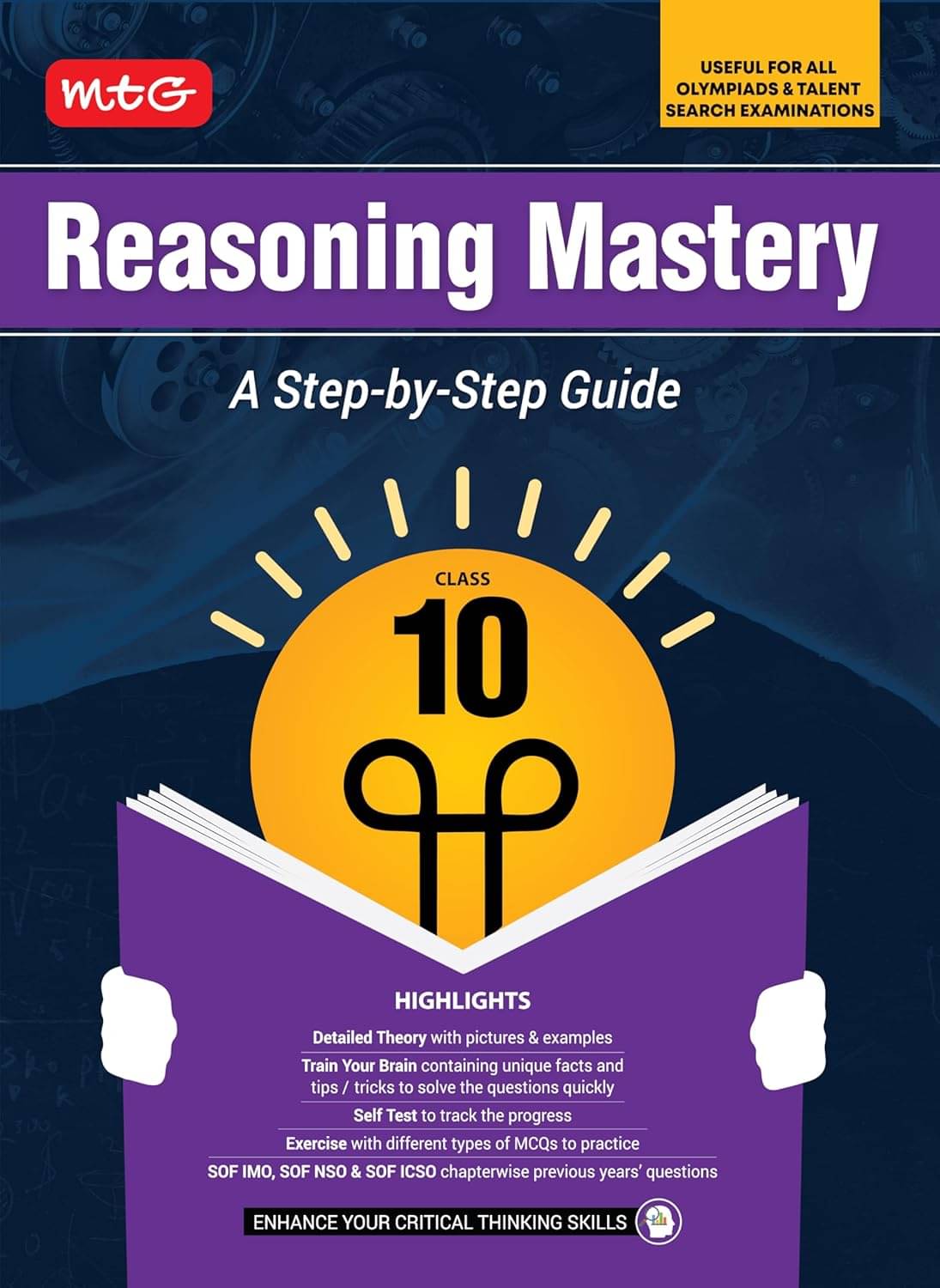 MTG Class-10 Reasoning Mastery Book | A Step-by-Step Guide | Useful For All Olympiads & Talent Search Exam 2025-26 MTG Class-10 Reasoning Mastery Book | A Step-by-Step Guide | Useful For All Olympiads & Talent Search Exam 2025-26