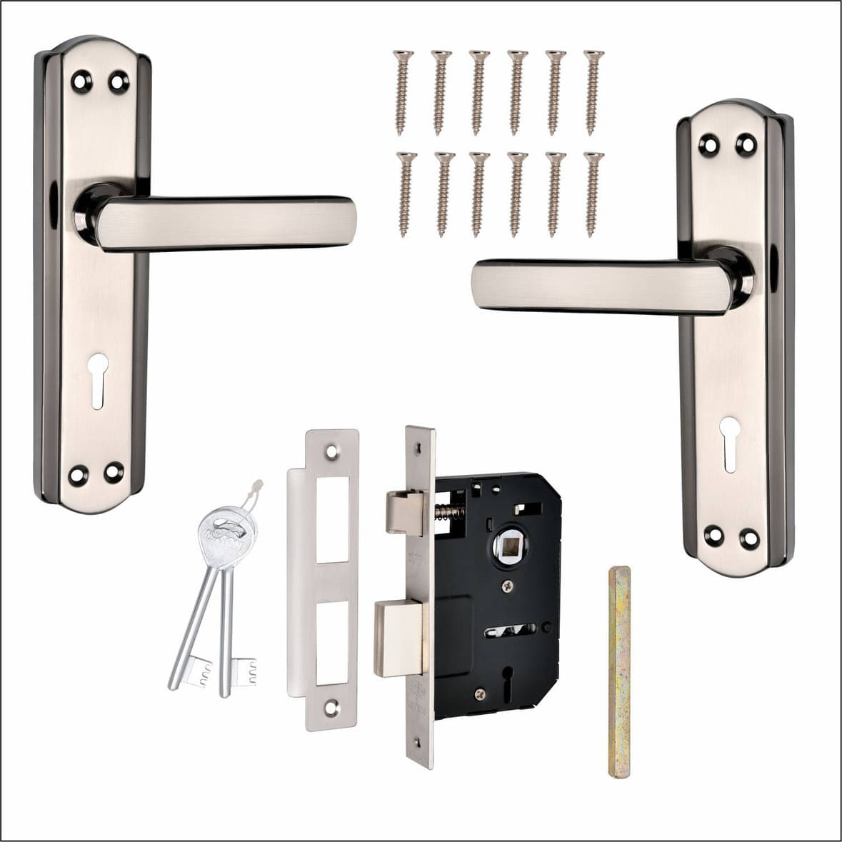     			Mortice Lock Handle set