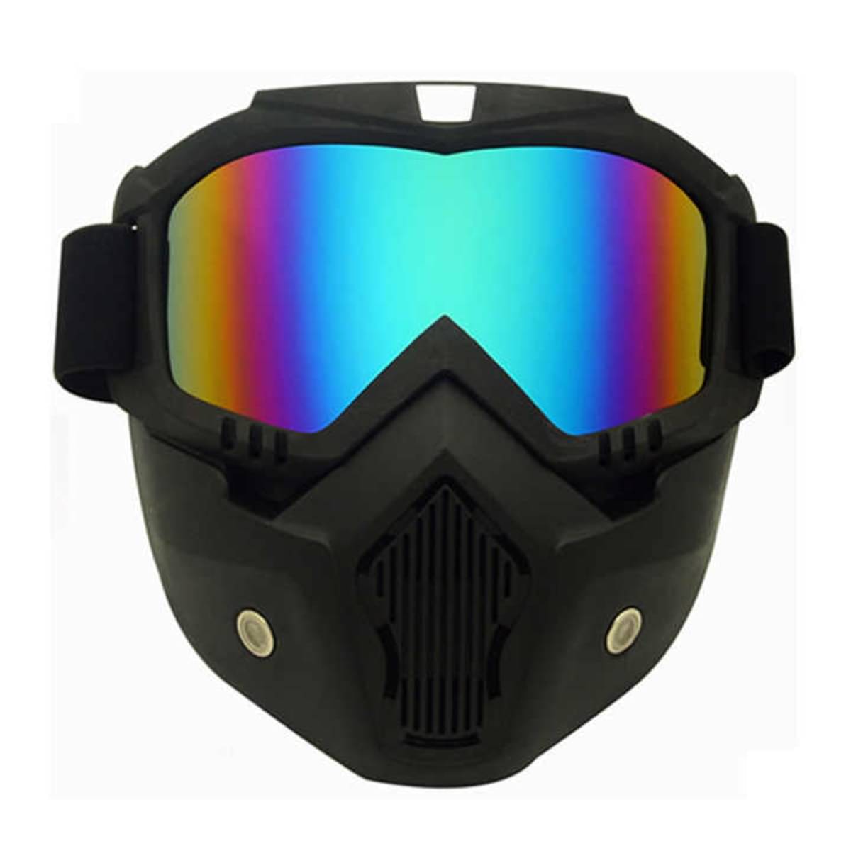 Radhe Creation Dust Protected Multicolour Riding Goggles ( Pack of 1 ) Radhe Creation Dust Protected Multicolour Riding Goggles ( Pack of 1 )