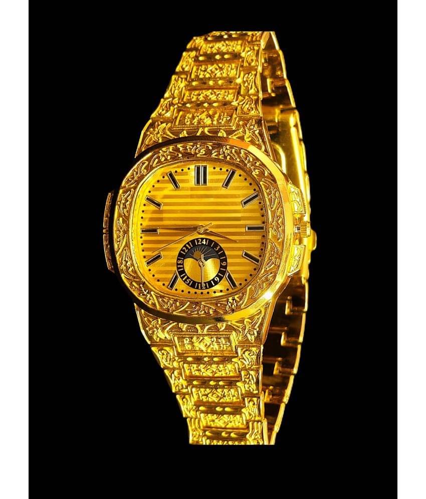     			Renaissance Traders Gold Metal Analog Men's Watch