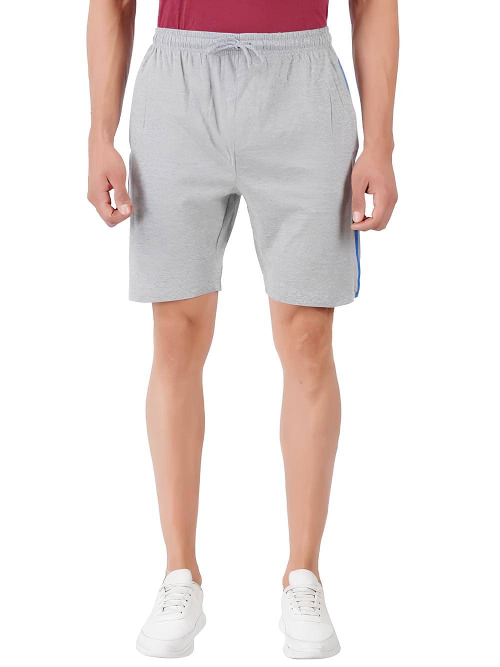     			Reoutlook Grey Cotton Men's Shorts ( Pack of 1 )