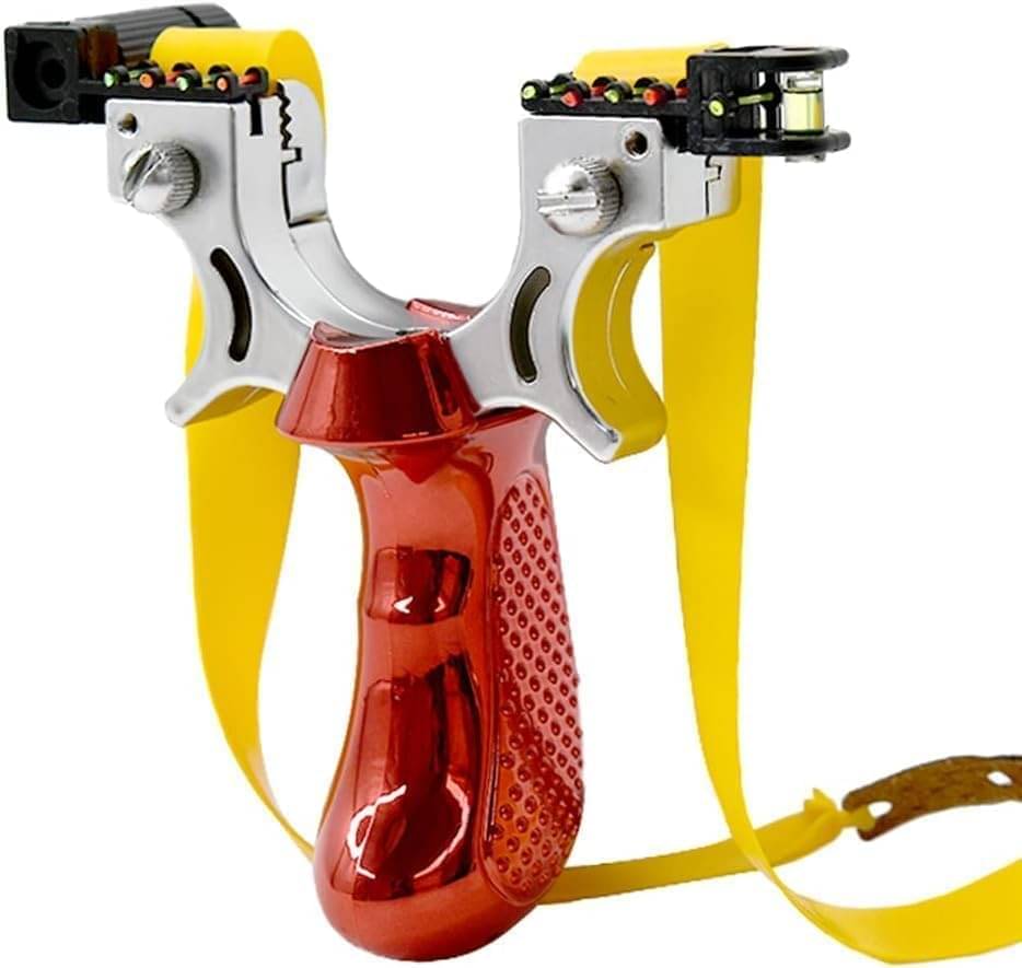     			Sling Shot Catapult for Adults Beginner Youth for Outdoor Games, Laser Slingshot, Slingshot Catapult, Slingshot Laser Light, Slingshot toy, Steel Slingshot, Indian Slingshot, Slingshot with Laser, Slingshot for kids, Power Catapult, Outdoor toys and games