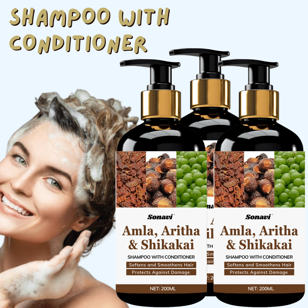     			Sonavi Antibacterial Shampoo 200 ( Pack of 3 )