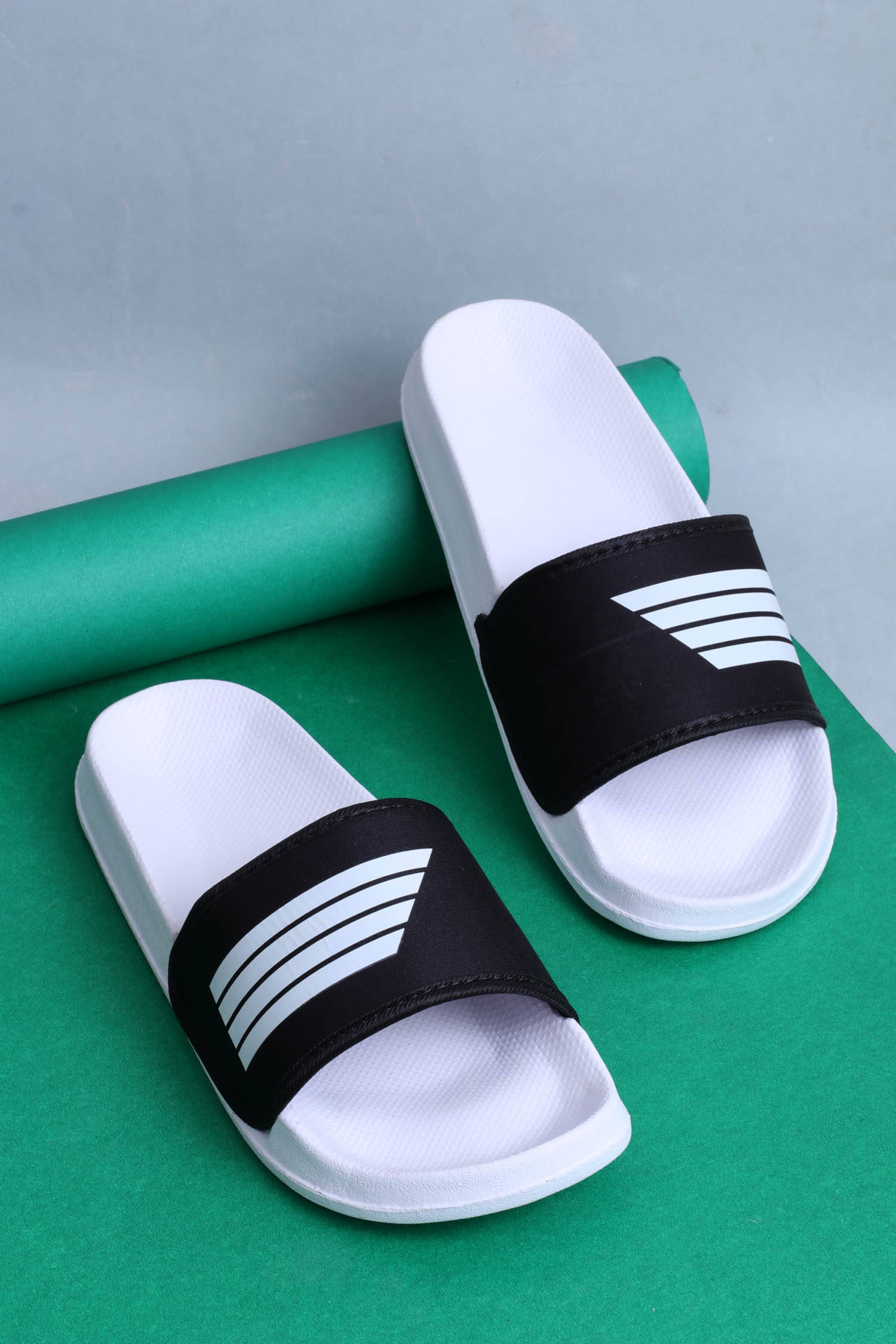     			Stunt Black Men's Slide Flip Flop