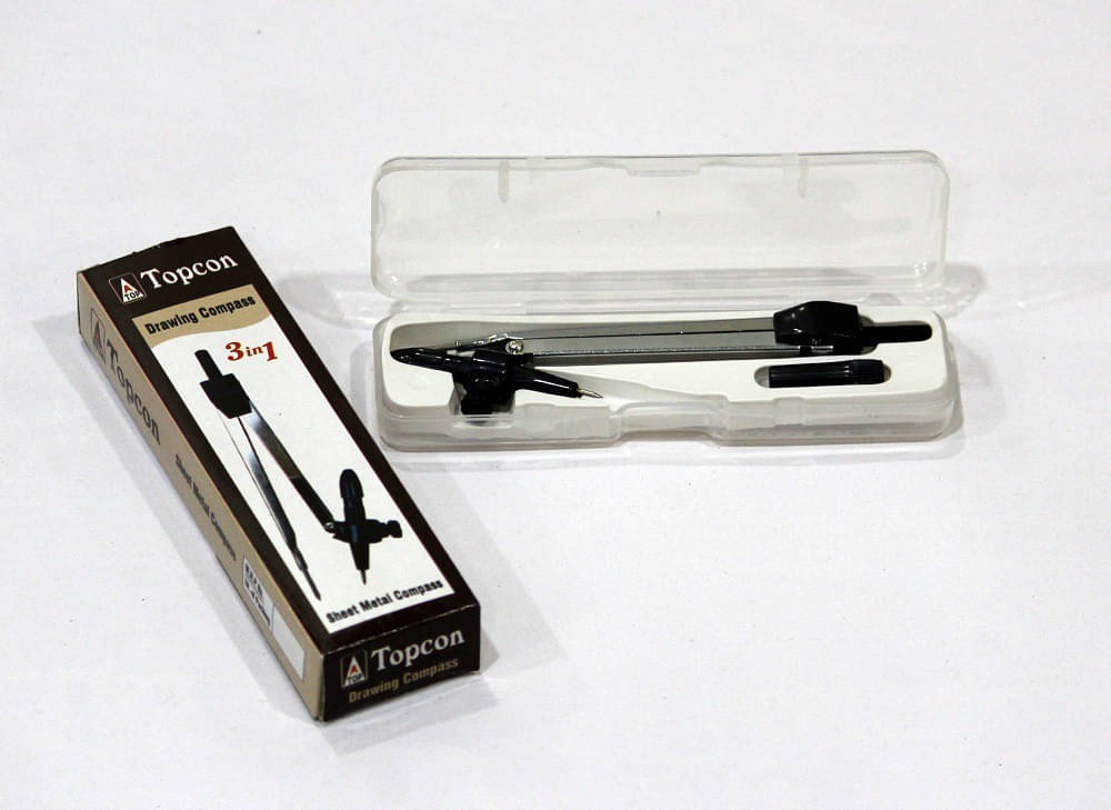 Topcon Art No - 3100 Drafting Compass Set (Number of 3) Topcon Art No - 3100 Drafting Compass Set (Number of 3)