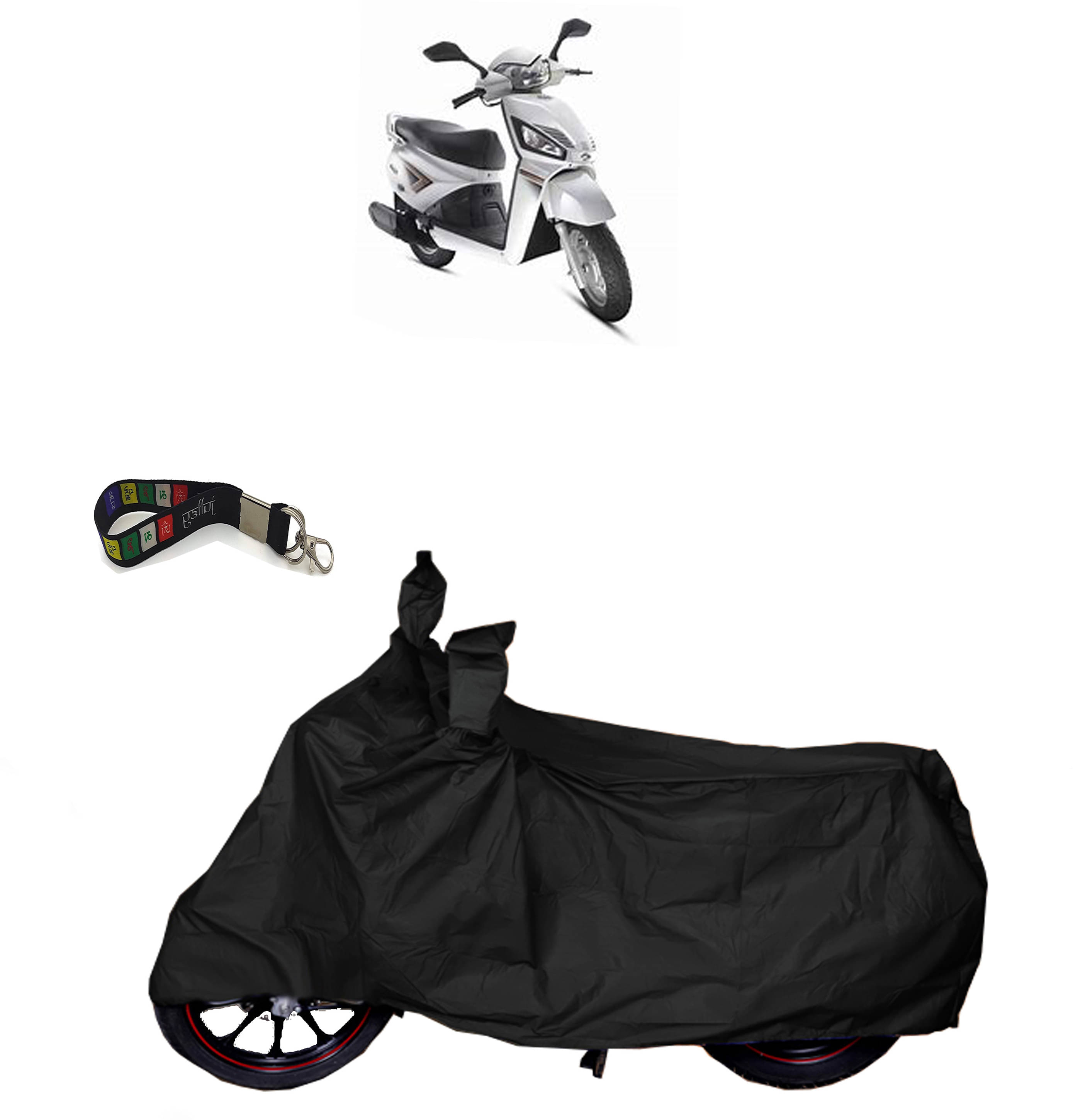 UKIGAL Bike Body Cover for Mahindra ( Pack of 1 ) , Black UKIGAL Bike Body Cover for Mahindra ( Pack of 1 ) , Black