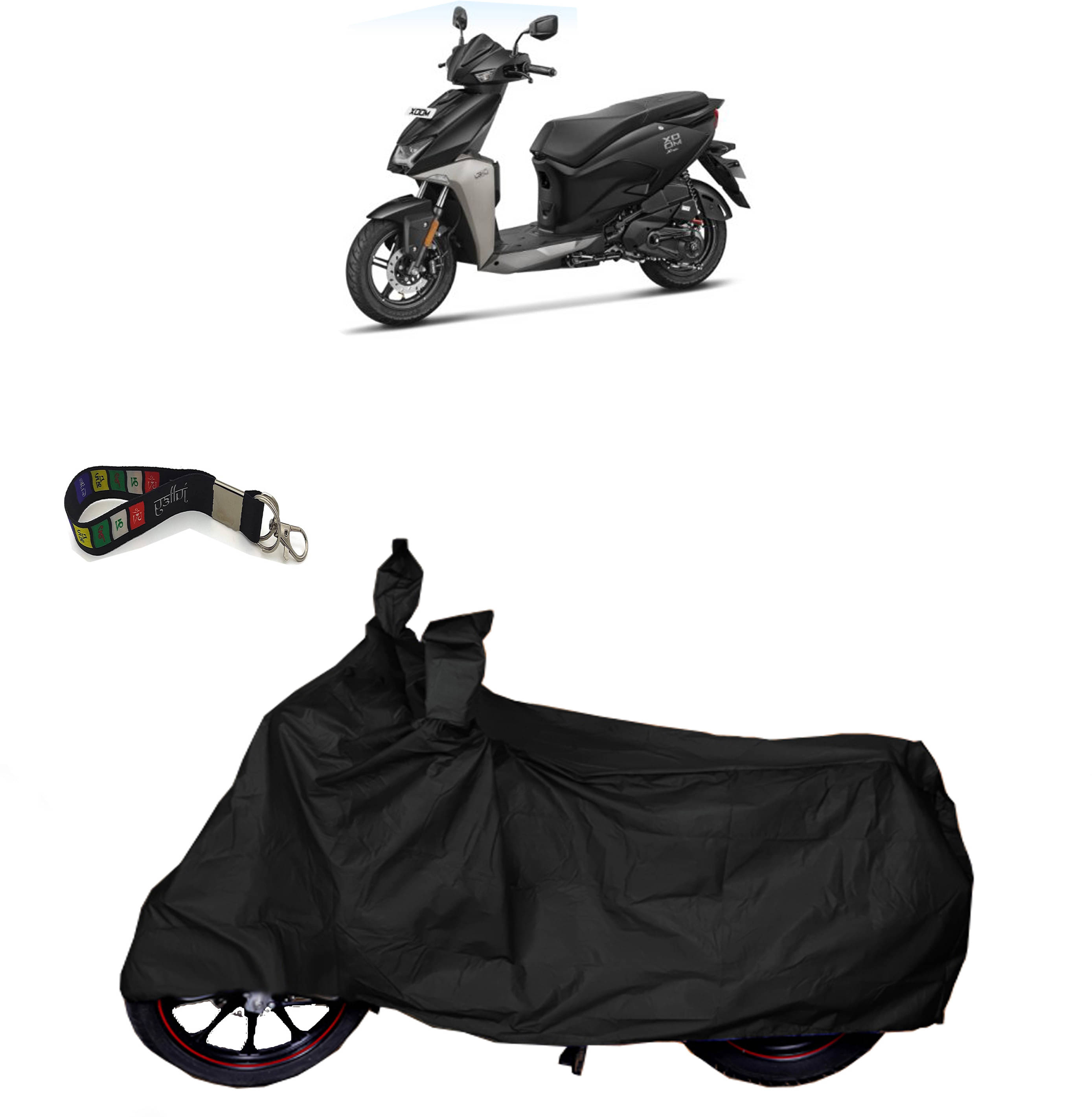 UKIGAL Bike Body Cover for Hero ( Pack of 1 ) , Black     			UKIGAL Bike Body Cover for Hero ( Pack of 1 ) , Black