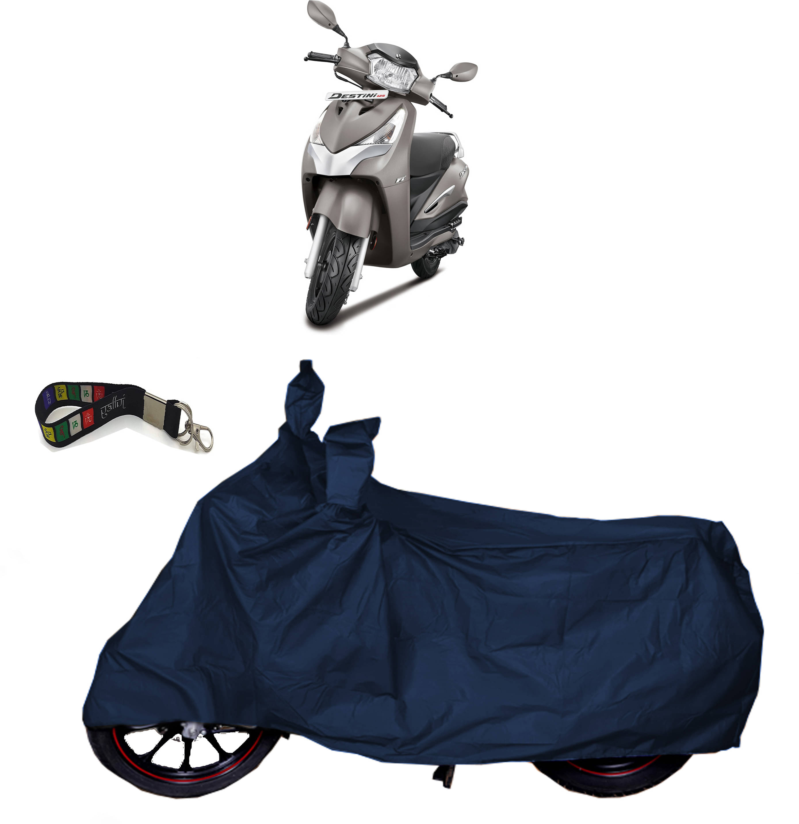 UKIGAL Bike Body Cover for Hero ( Pack of 1 ) , Blue     			UKIGAL Bike Body Cover for Hero ( Pack of 1 ) , Blue