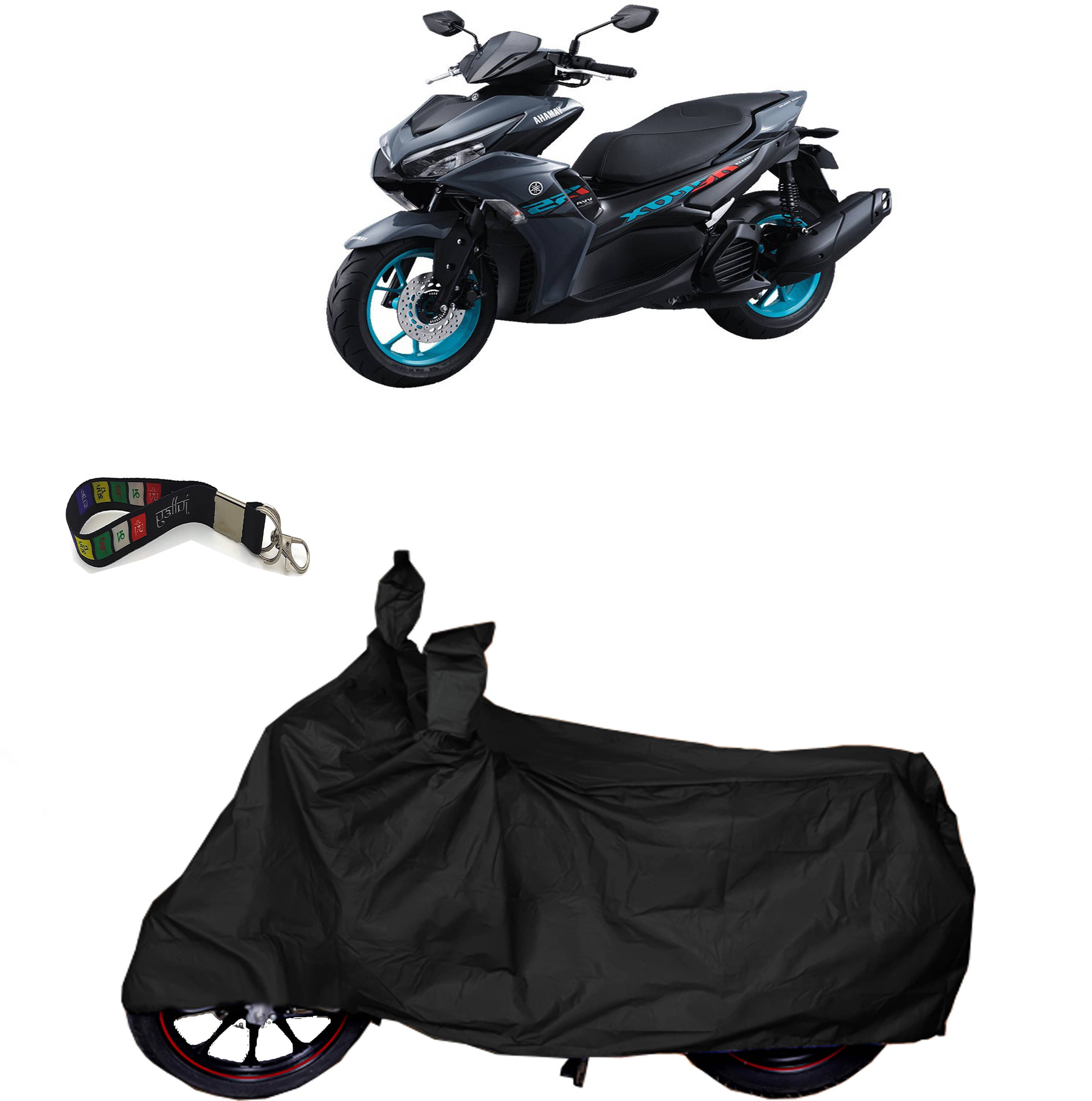 UKIGAL Bike Body Cover for Yamaha ( Pack of 1 ) , Black     			UKIGAL Bike Body Cover for Yamaha ( Pack of 1 ) , Black