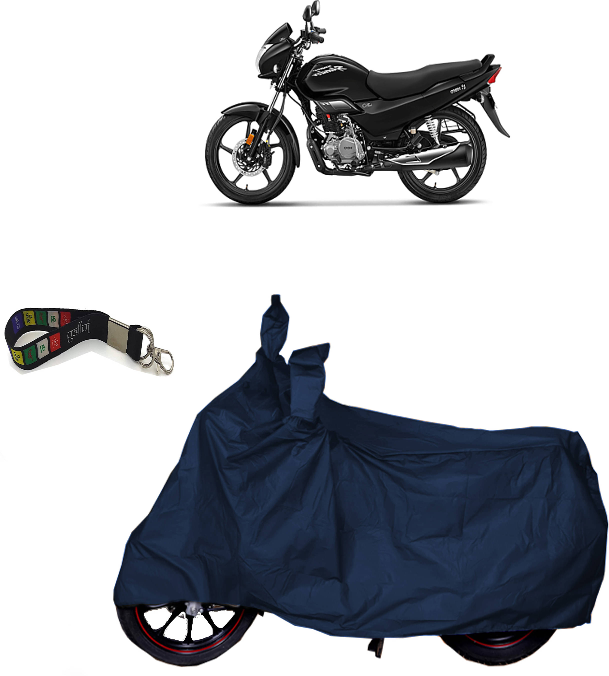 UKIGAL Bike Body Cover for Hero ( Pack of 1 ) , Blue     			UKIGAL Bike Body Cover for Hero ( Pack of 1 ) , Blue
