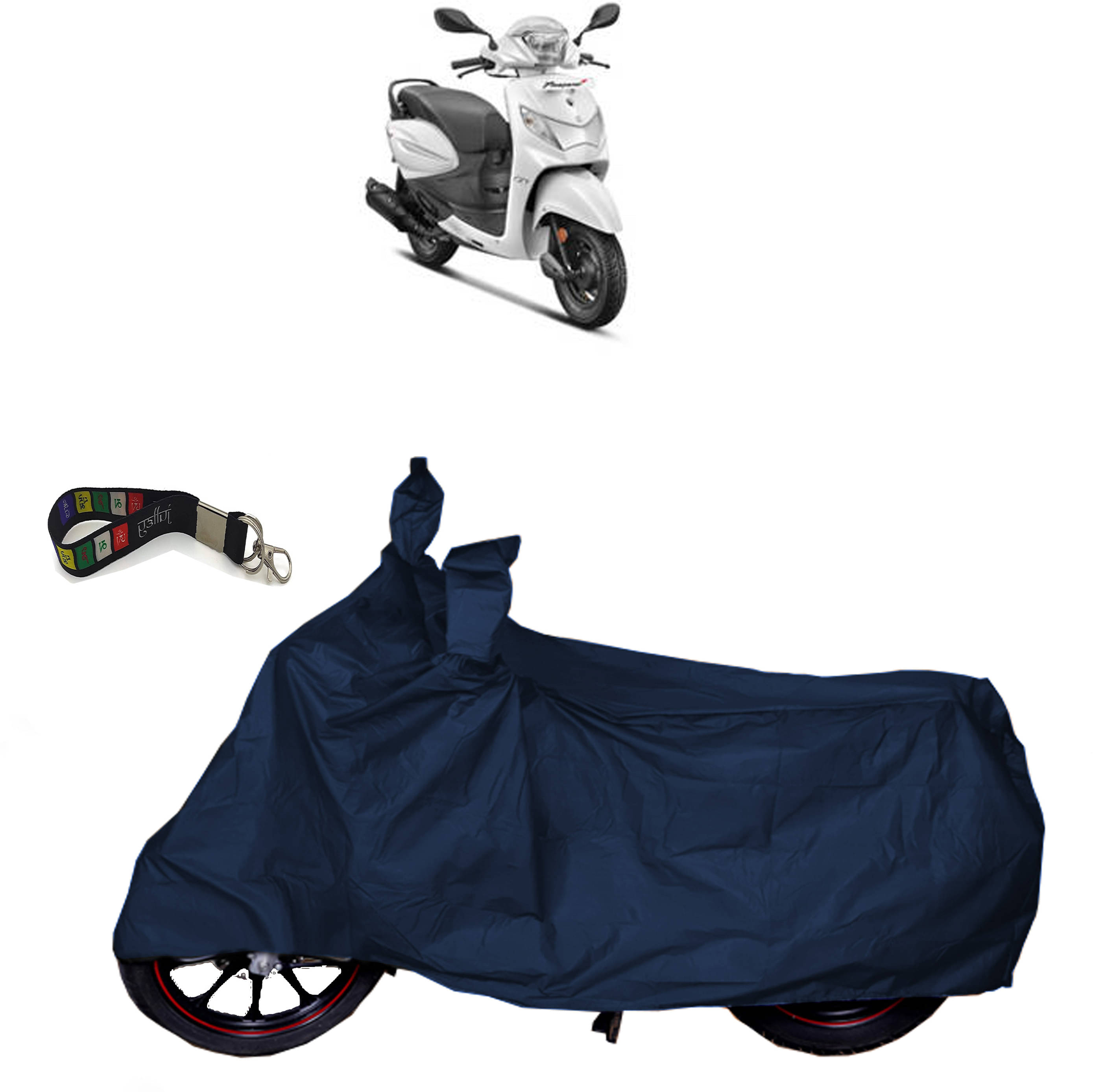 UKIGAL Bike Body Cover for Hero ( Pack of 1 ) , Blue     			UKIGAL Bike Body Cover for Hero ( Pack of 1 ) , Blue