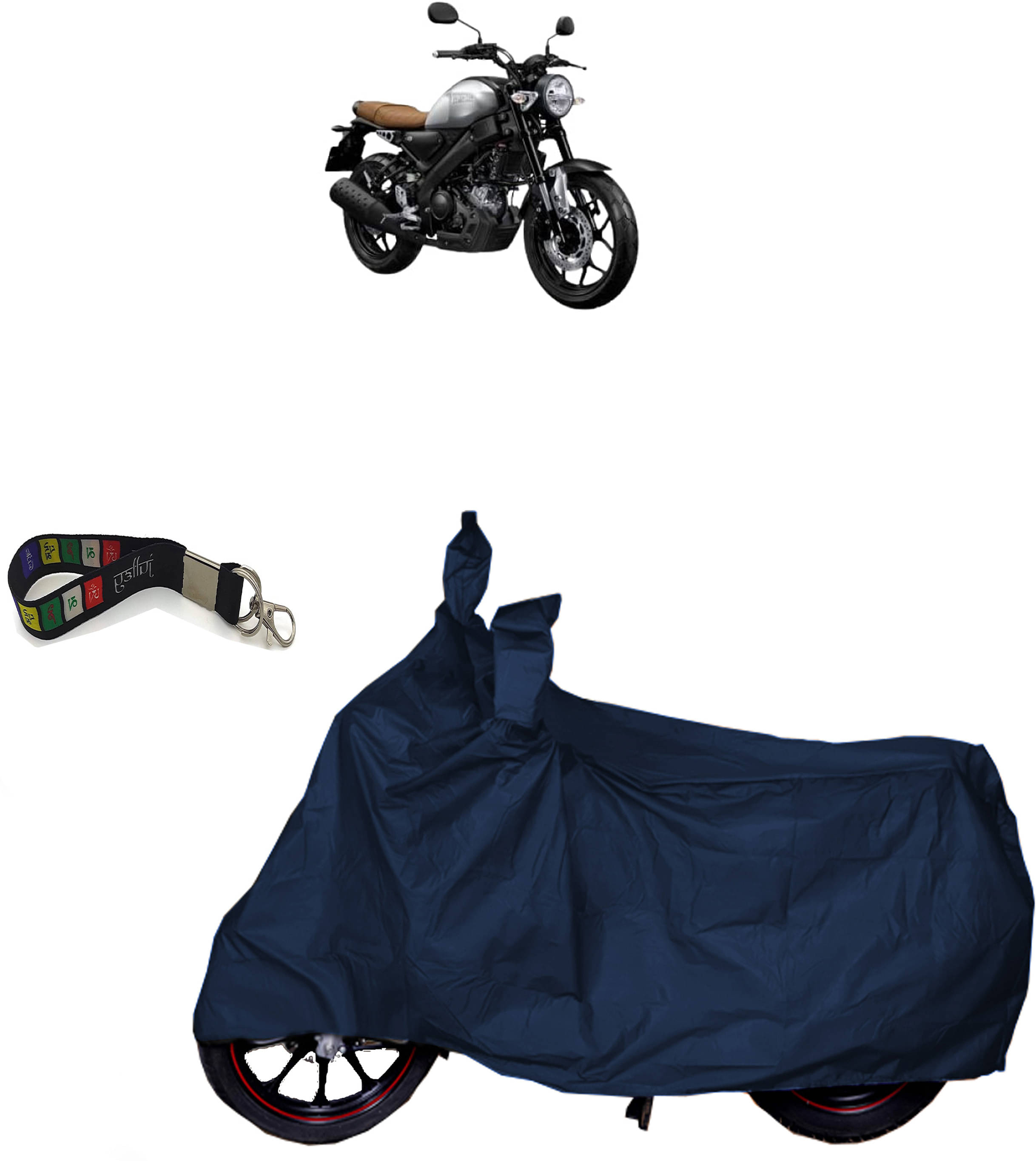 UKIGAL Bike Body Cover for Yamaha ( Pack of 1 ) , Blue     			UKIGAL Bike Body Cover for Yamaha ( Pack of 1 ) , Blue