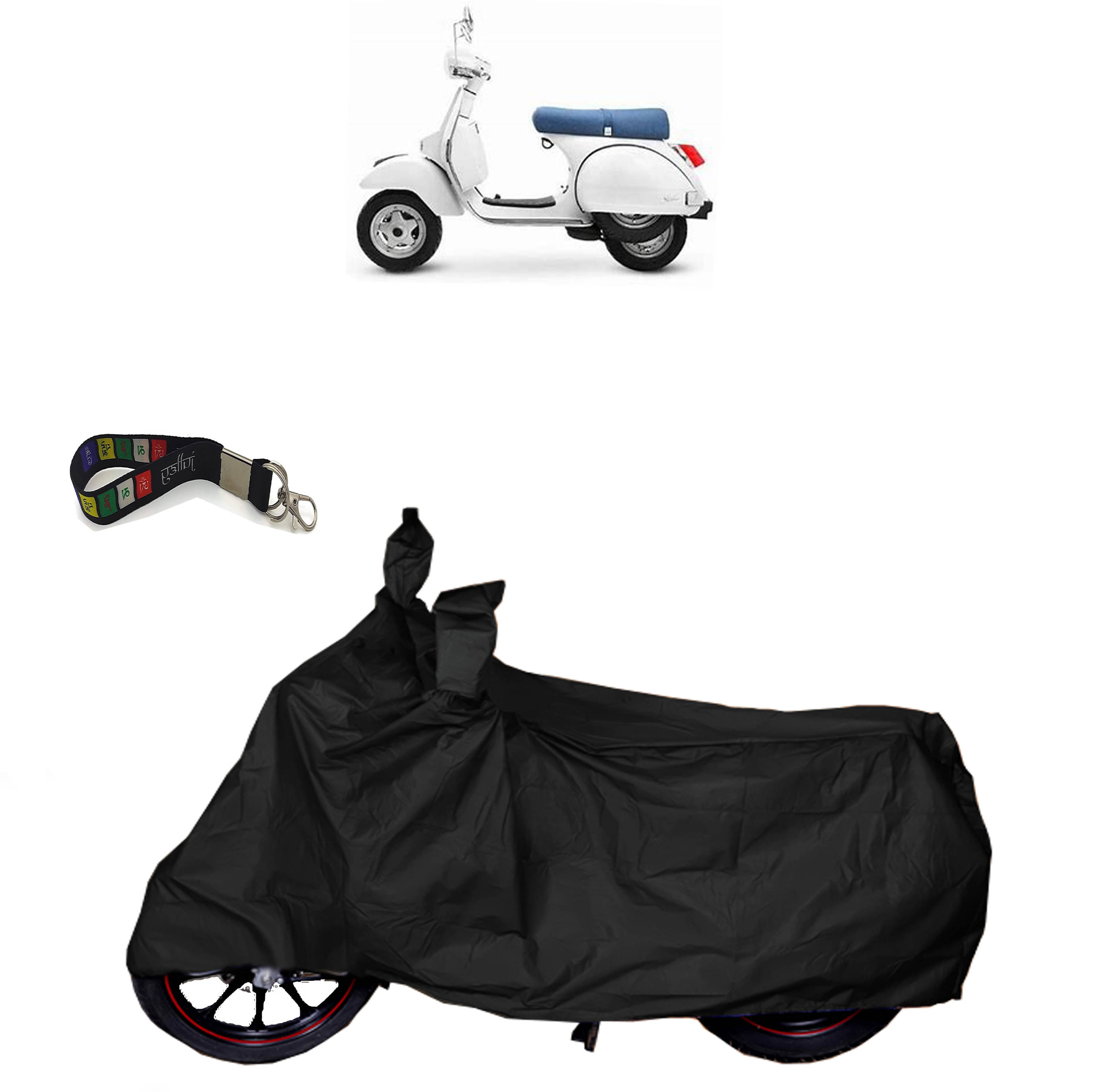 UKIGAL Bike Body Cover for LML ( Pack of 1 ) , Black     			UKIGAL Bike Body Cover for LML ( Pack of 1 ) , Black
