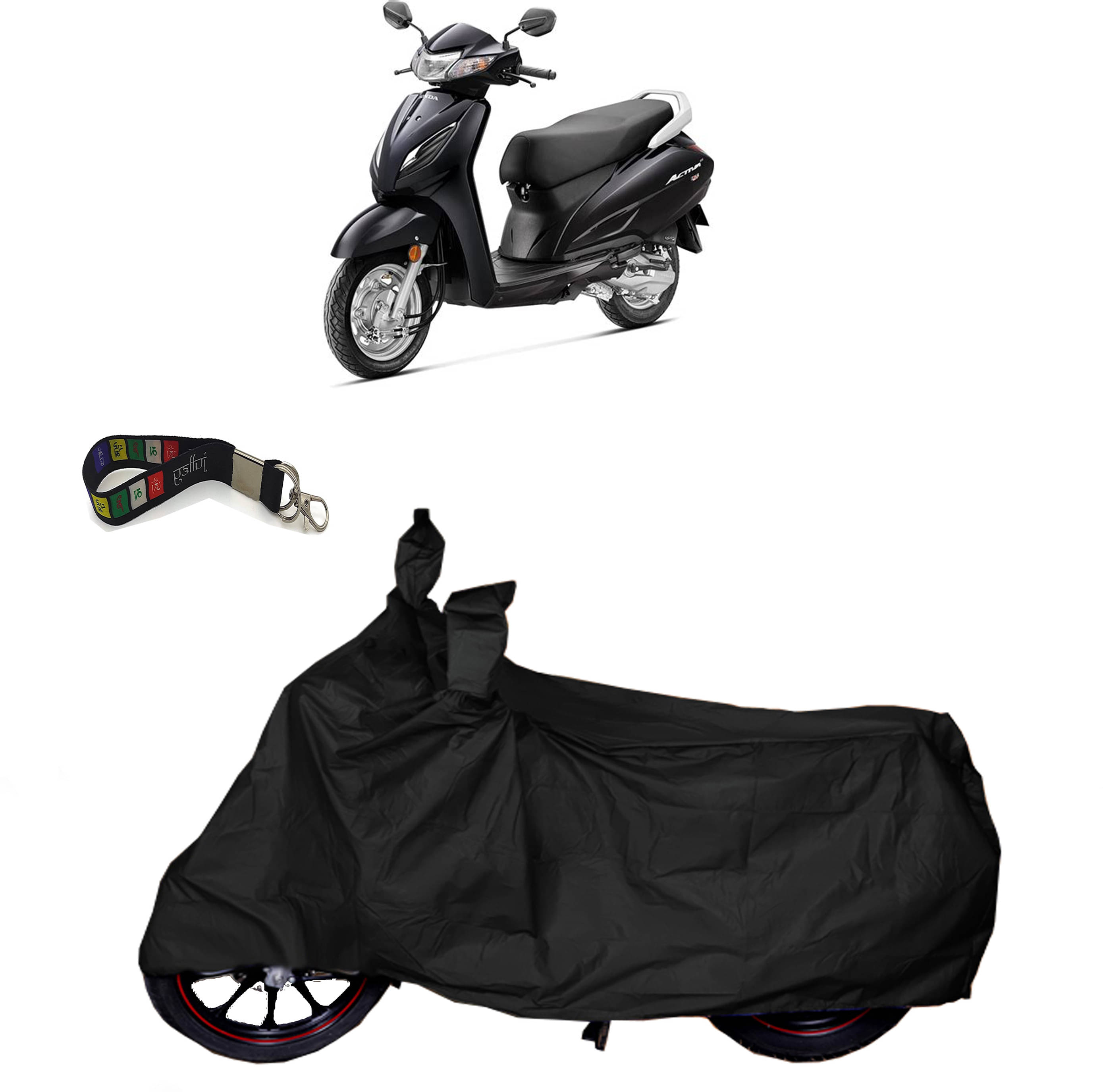 UKIGAL Bike Body Cover for Honda ( Pack of 1 ) , Black     			UKIGAL Bike Body Cover for Honda ( Pack of 1 ) , Black