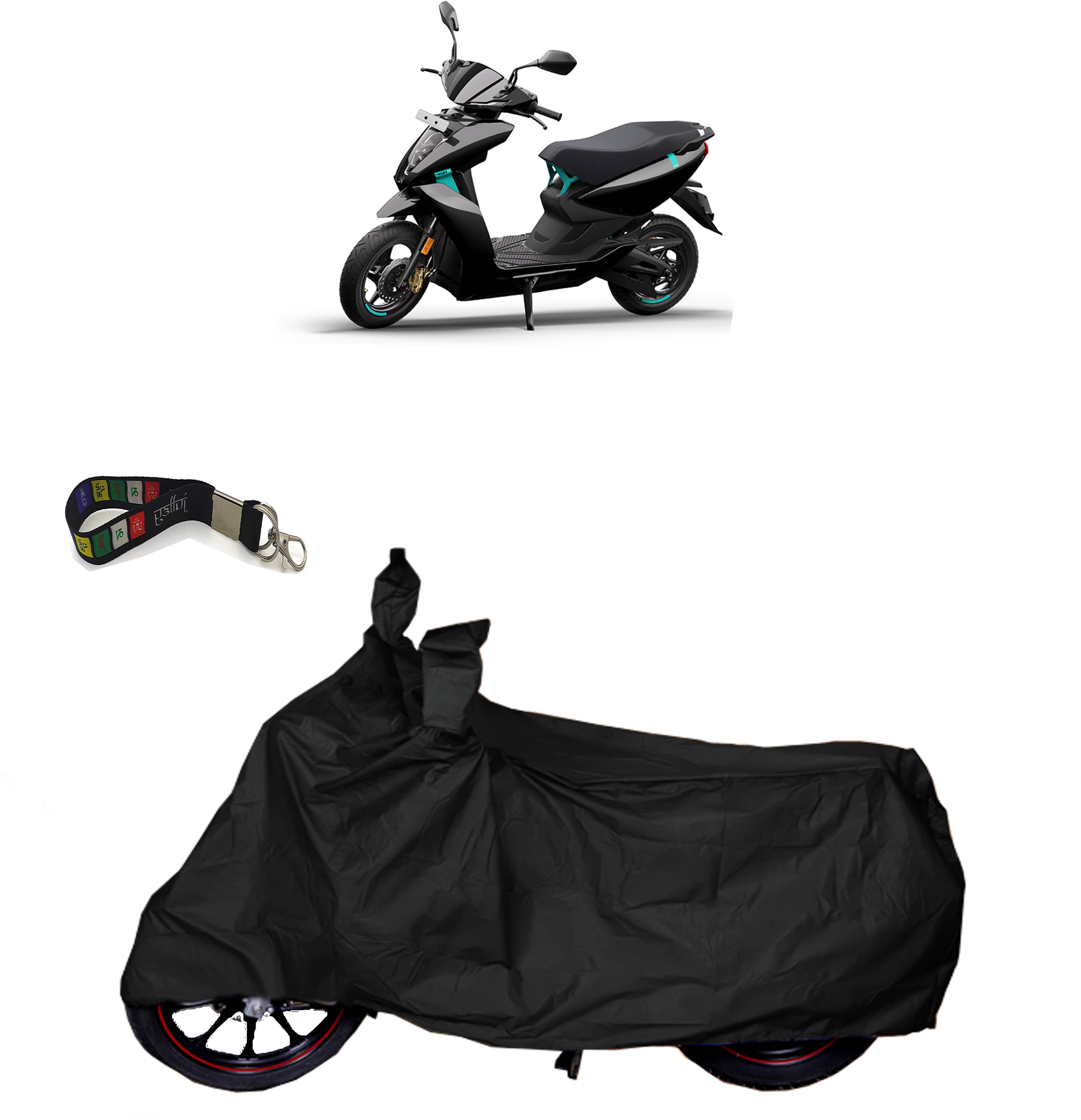 UKIGAL Bike Body Cover for Ather ( Pack of 1 ) , Black     			UKIGAL Bike Body Cover for Ather ( Pack of 1 ) , Black
