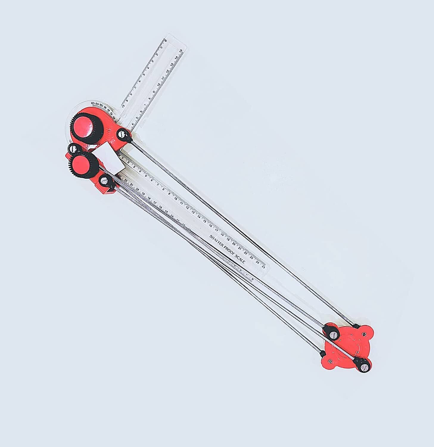     			Uttam Mini Drafter For Engineering Use  Office Set (Red)