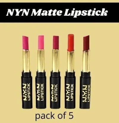     			Venus Traders Multi Matte Long Lasting Crayon Lipstick ( Pack of 5 )