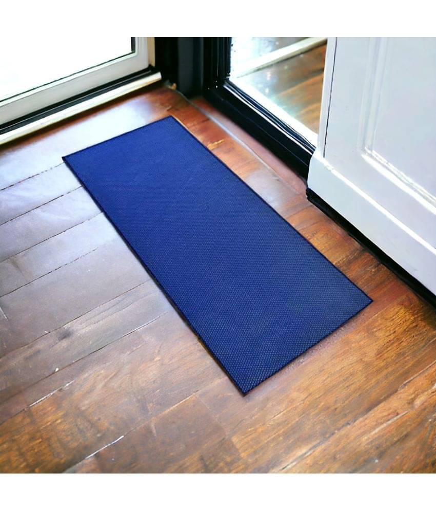     			mahek accessories Blue Single Regular Outdoor Mat