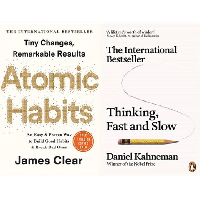     			Atomic Habits & Thinking, Fast and Slow By James Clear & Daniel Kahneman