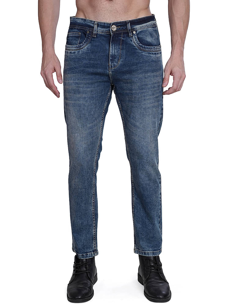 Buffalo By Fbb Blue Slim Fit Jeans - Main Image
