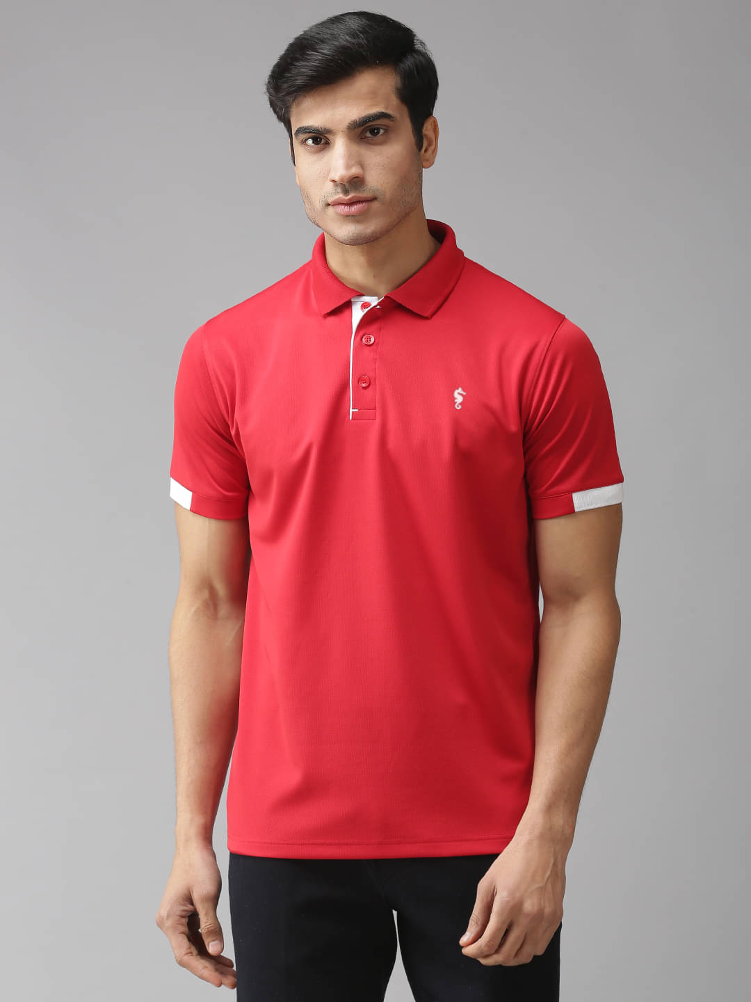     			EPPE Red Polyester Regular Fit Men's Sports Polo T-Shirt ( Pack of 1 )