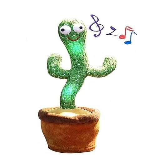FREEDY Education Dancing Cactus Talking Toy for kids Singing & Recording Function (Multicolor) FREEDY Education Dancing Cactus Talking Toy for kids Singing & Recording Function (Multicolor)