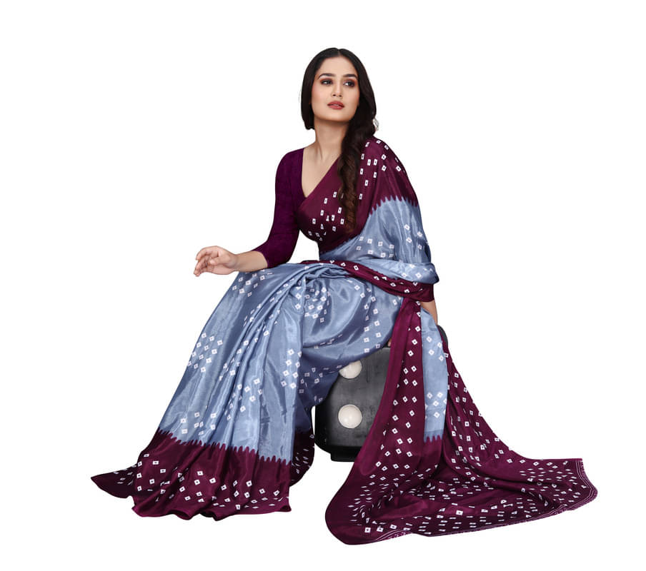 Fashion Studio Georgette Printed Saree With Unstitched Blouse Piece ( Multicolor )     			Fashion Studio Georgette Printed Saree With Unstitched Blouse Piece ( Multicolor )