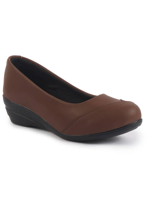 Fausto Brown Women's Formal Ballerinas     			Fausto Brown Women's Formal Ballerinas