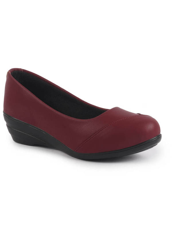 Fausto Maroon Women's Formal Ballerinas Fausto Maroon Women's Formal Ballerinas