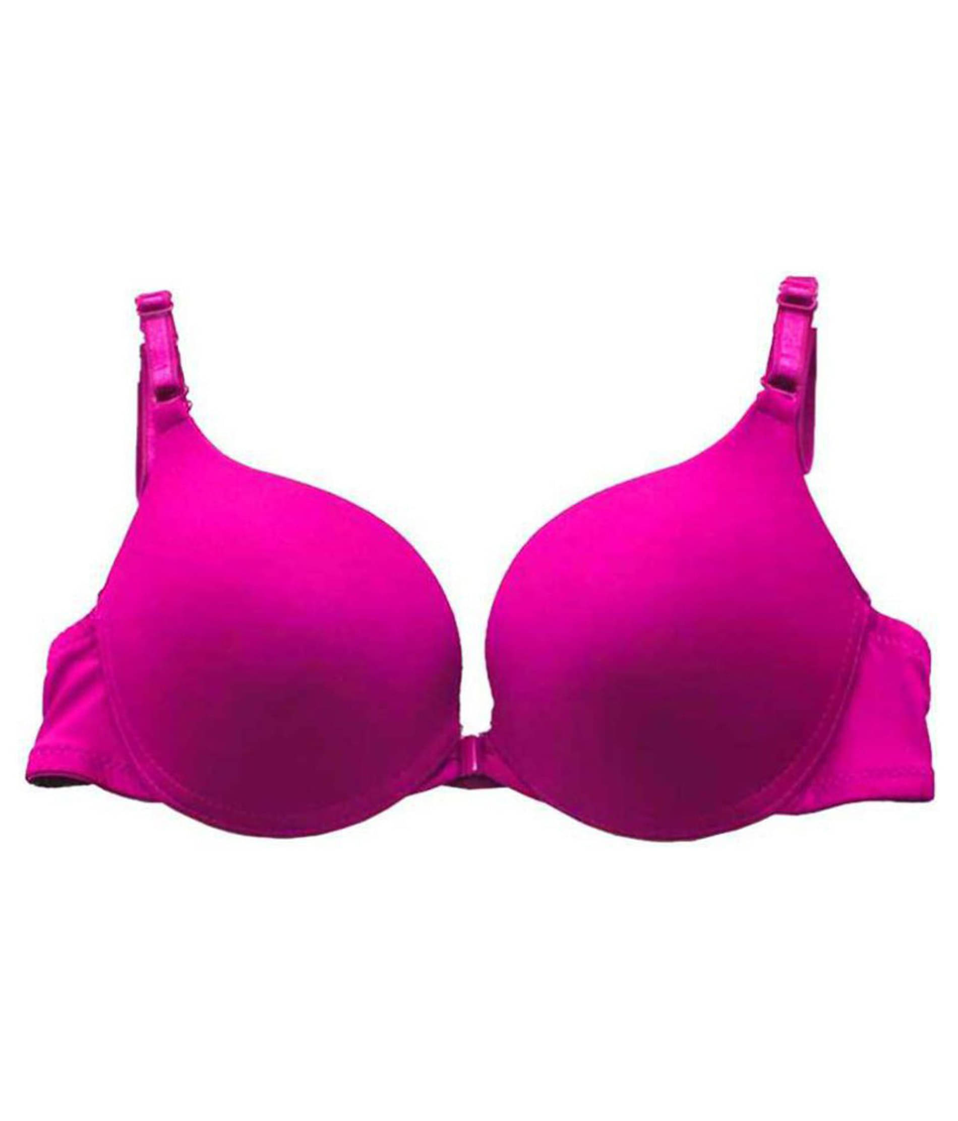 O'Womaniyah Pack of 1 Cotton Blend Lightly Padded Push Up Bra For Women ( Pink ) O'Womaniyah Pack of 1 Cotton Blend Lightly Padded Push Up Bra For Women ( Pink )