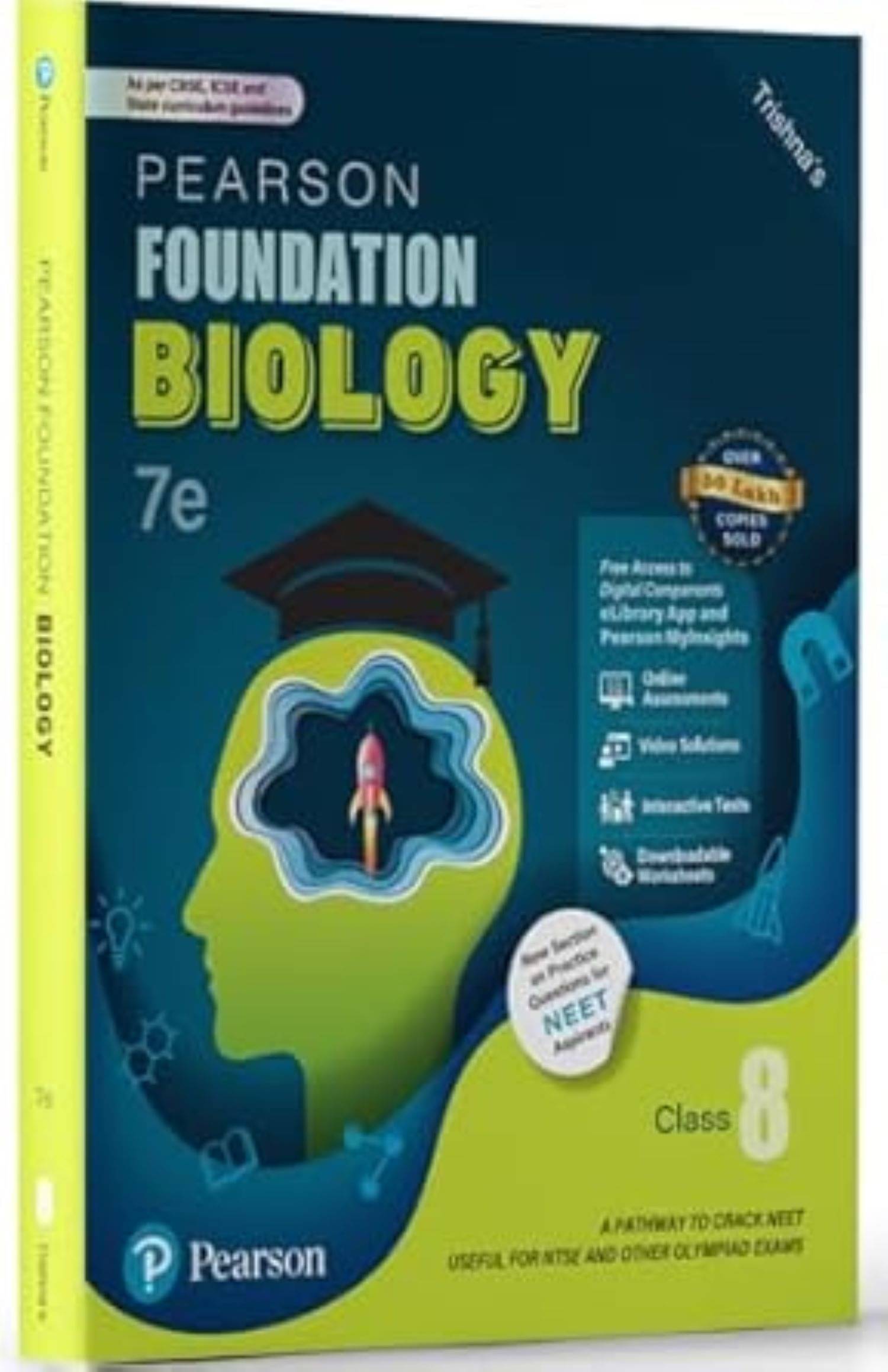     			Pearson IIT Foundation' 2025-26 Biology Class 8 | For NEET, NTSE & Olympiad Exams | As per CBSE, ICSE & State Curriculums