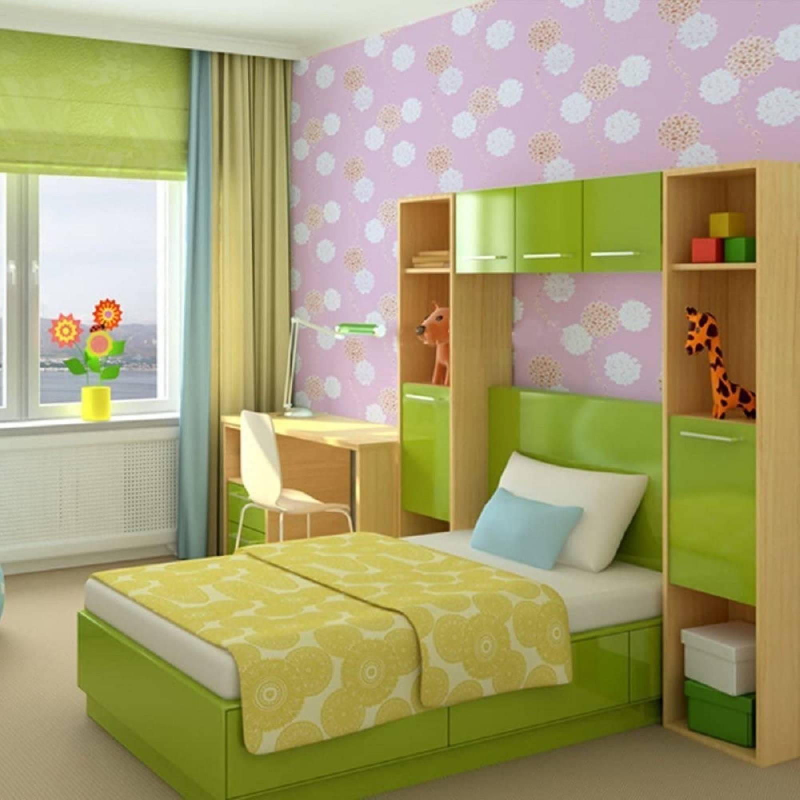     			REDBLOOM Abstract Wallpaper ( 45 x 1000 ) cm ( Pack of 1 )