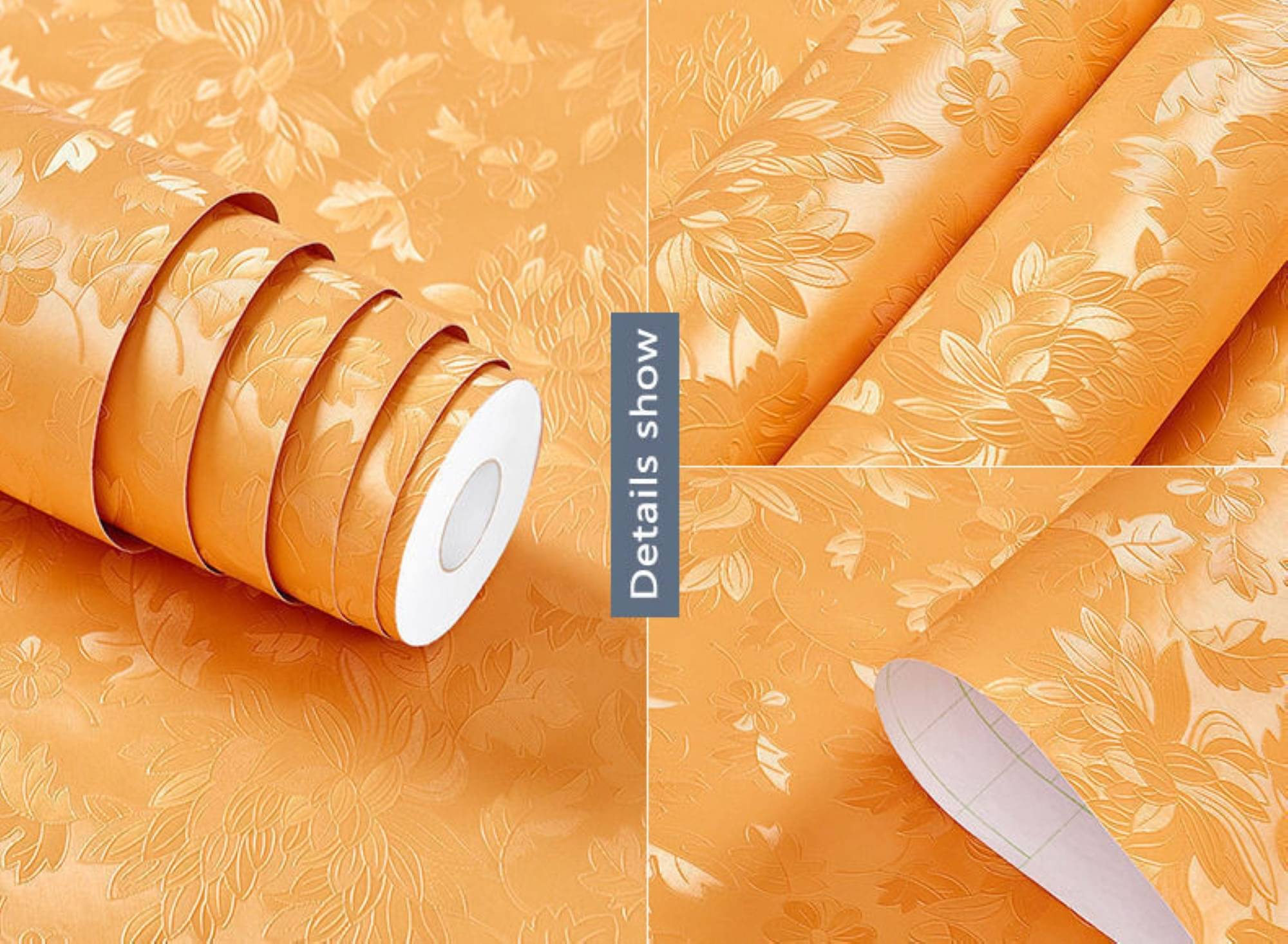     			REDBLOOM Abstract Wallpaper ( 45 x 1000 ) cm ( Pack of 1 )