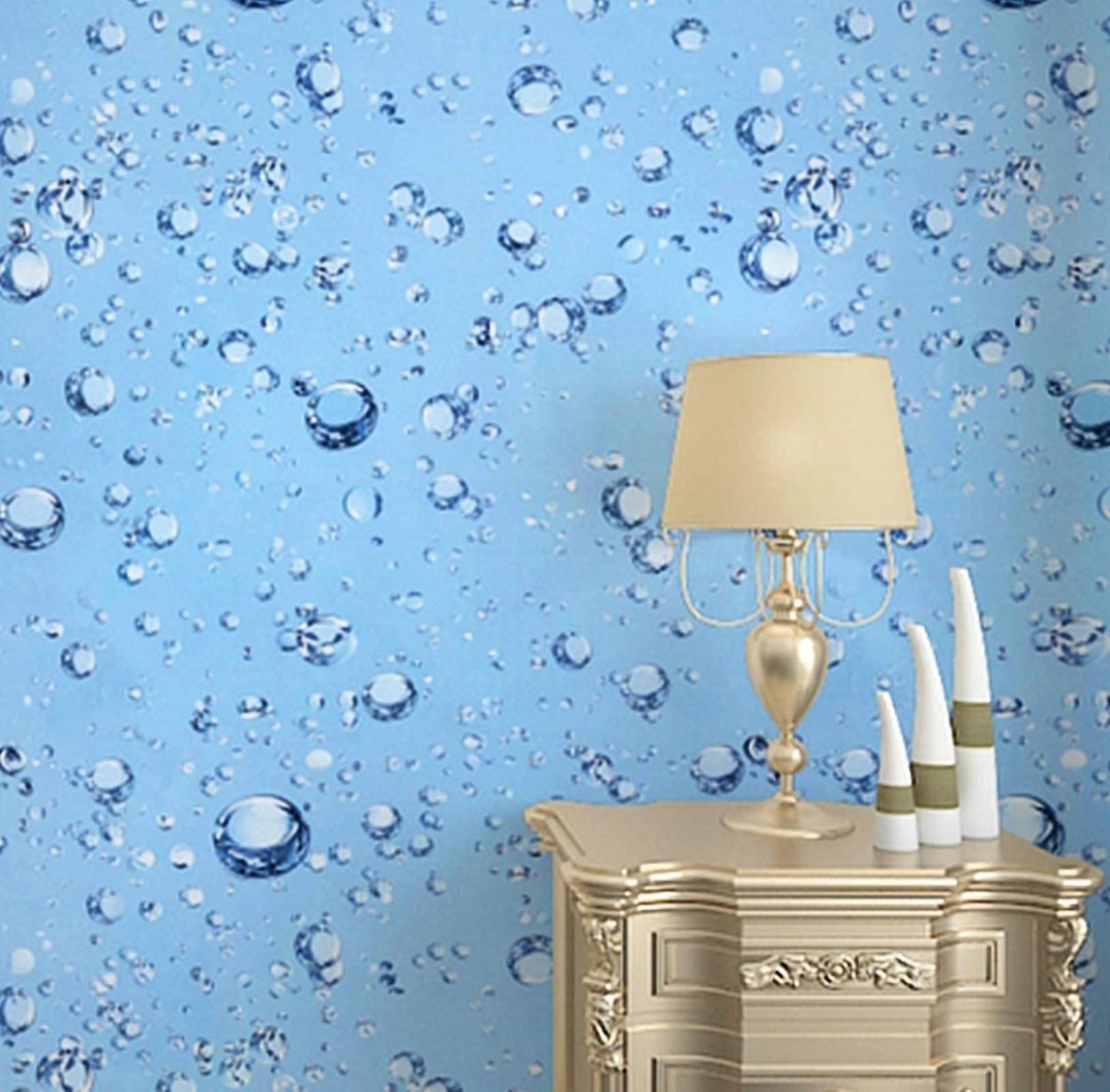     			REDBLOOM Abstract Wallpaper ( 45 x 300 ) cm ( Pack of 1 )