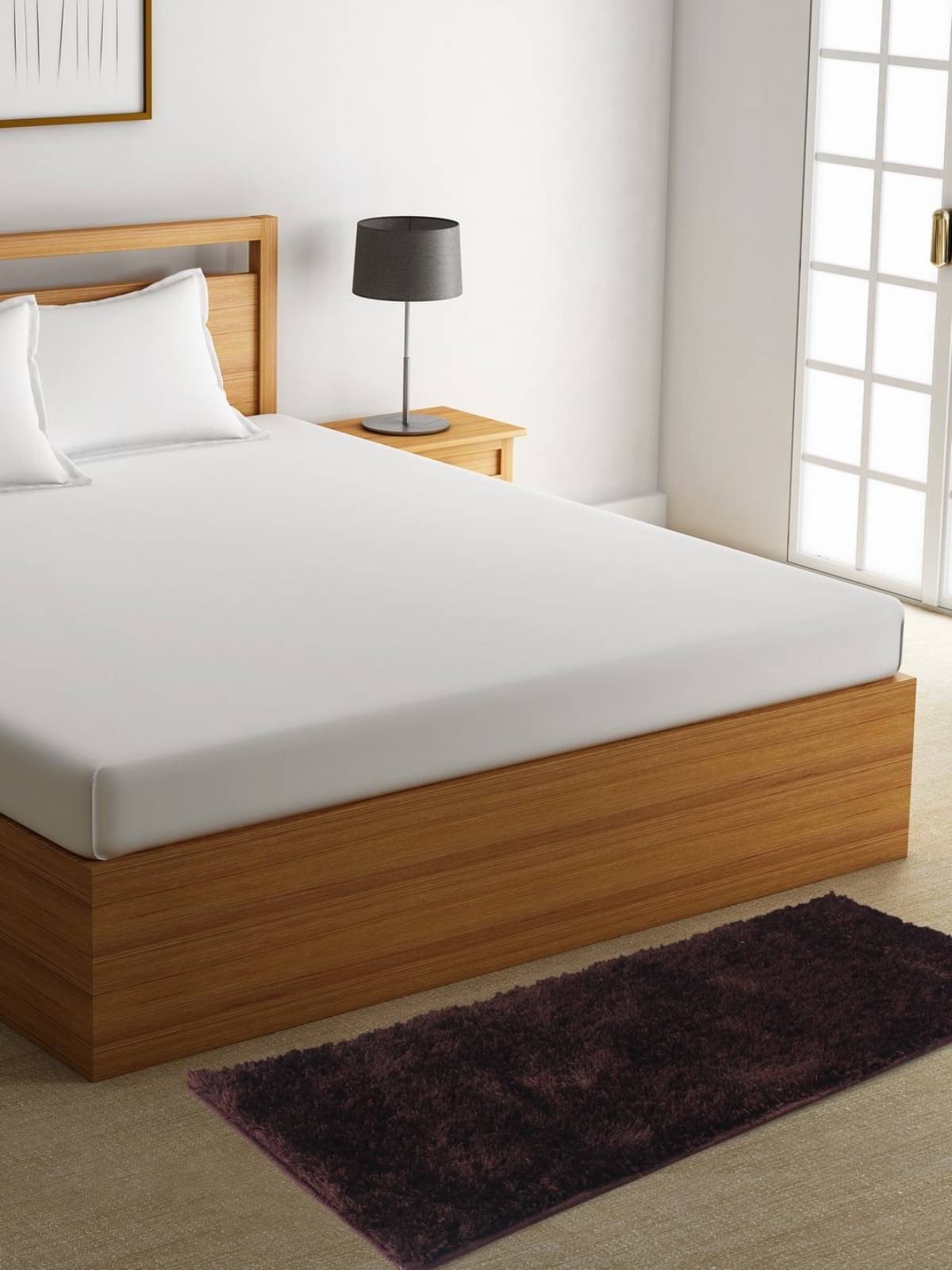     			Romee Brown Runner Single Polyester Plain Other Sizes Ft