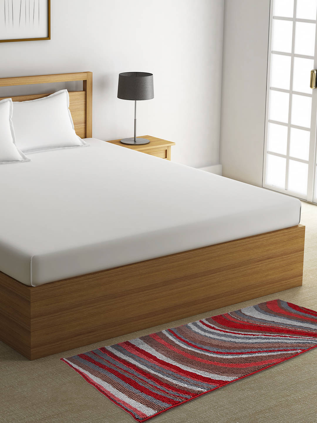     			Romee Multi Runner Single Microfibre Geometrical Other Sizes Ft