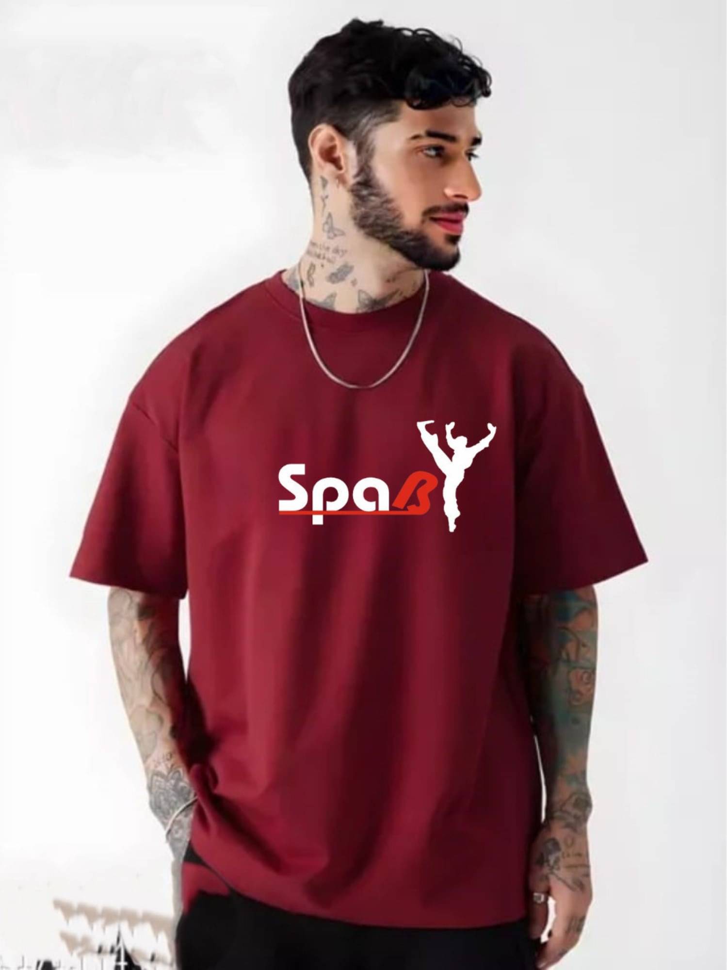 SPAB Men 100% Cotton Regular Fit Printed T-Shirt ( White ) SPAB Men 100% Cotton Regular Fit Printed T-Shirt ( White )