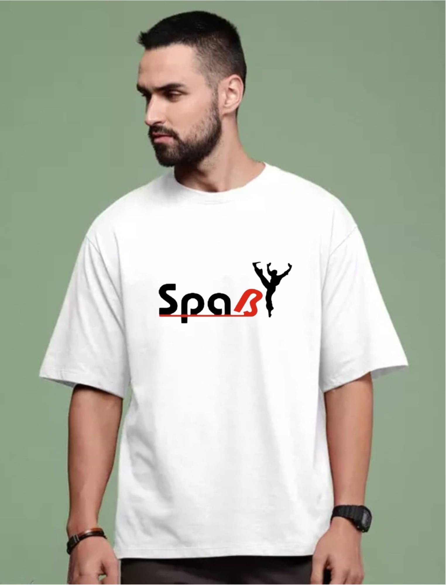 SPAB Men 100% Cotton Regular Fit Printed T-Shirt ( White ) SPAB Men 100% Cotton Regular Fit Printed T-Shirt ( White )