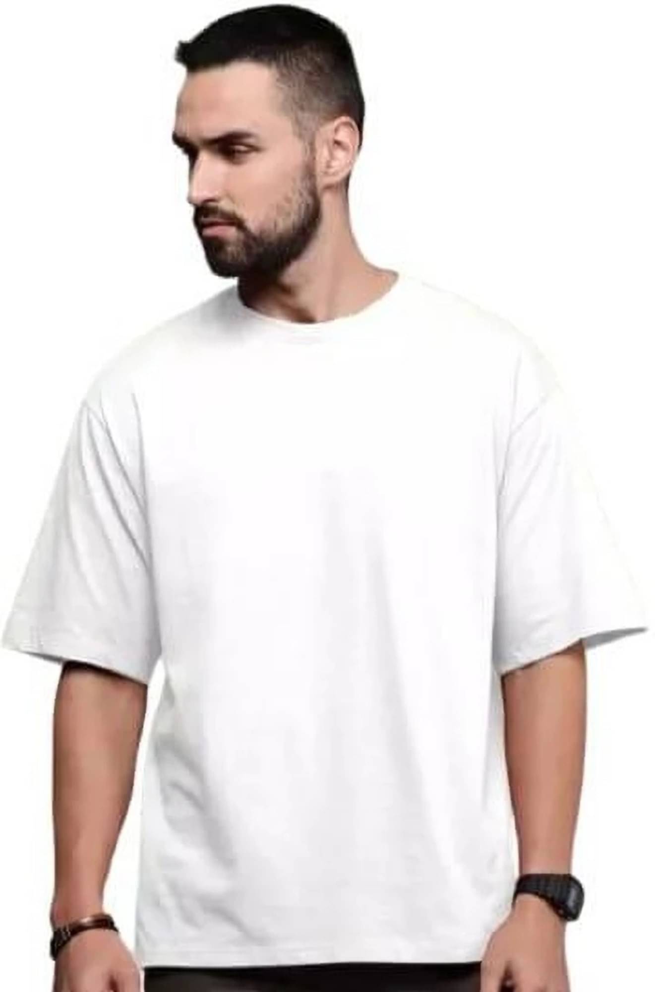 SPAB Men 100% Cotton Regular Fit Solid T-Shirt ( White ) SPAB Men 100% Cotton Regular Fit Solid T-Shirt ( White )