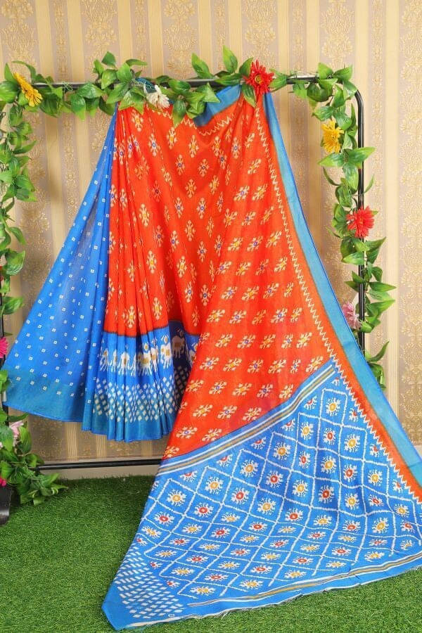 Suali Art Silk Printed Saree With Unstitched Blouse Piece ( Multicolor ) Suali Art Silk Printed Saree With Unstitched Blouse Piece ( Multicolor )
