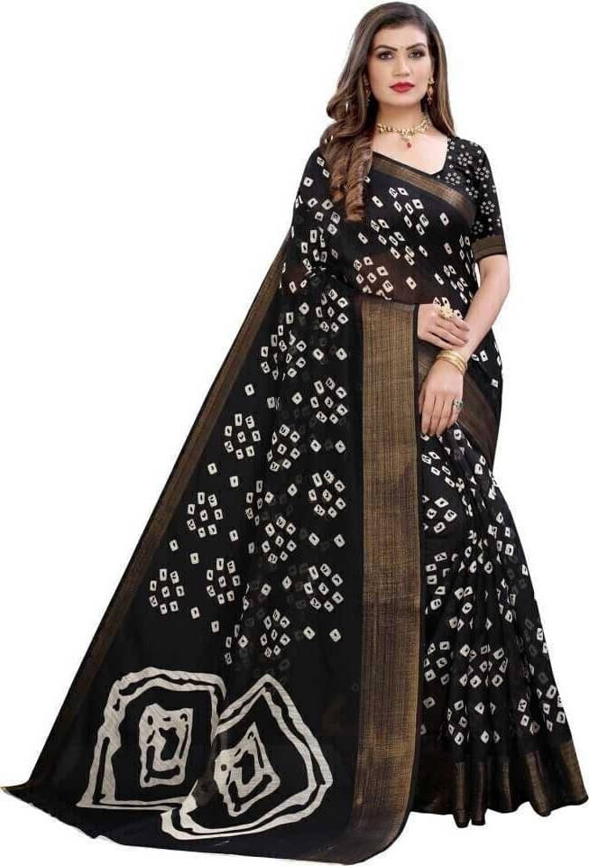 Suali Art Silk Self Design Saree With Unstitched Blouse Piece ( Black ) Suali Art Silk Self Design Saree With Unstitched Blouse Piece ( Black )