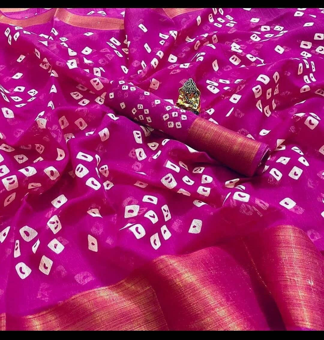    			Suali Art Silk Solid Saree With Unstitched Blouse Piece ( Purple )