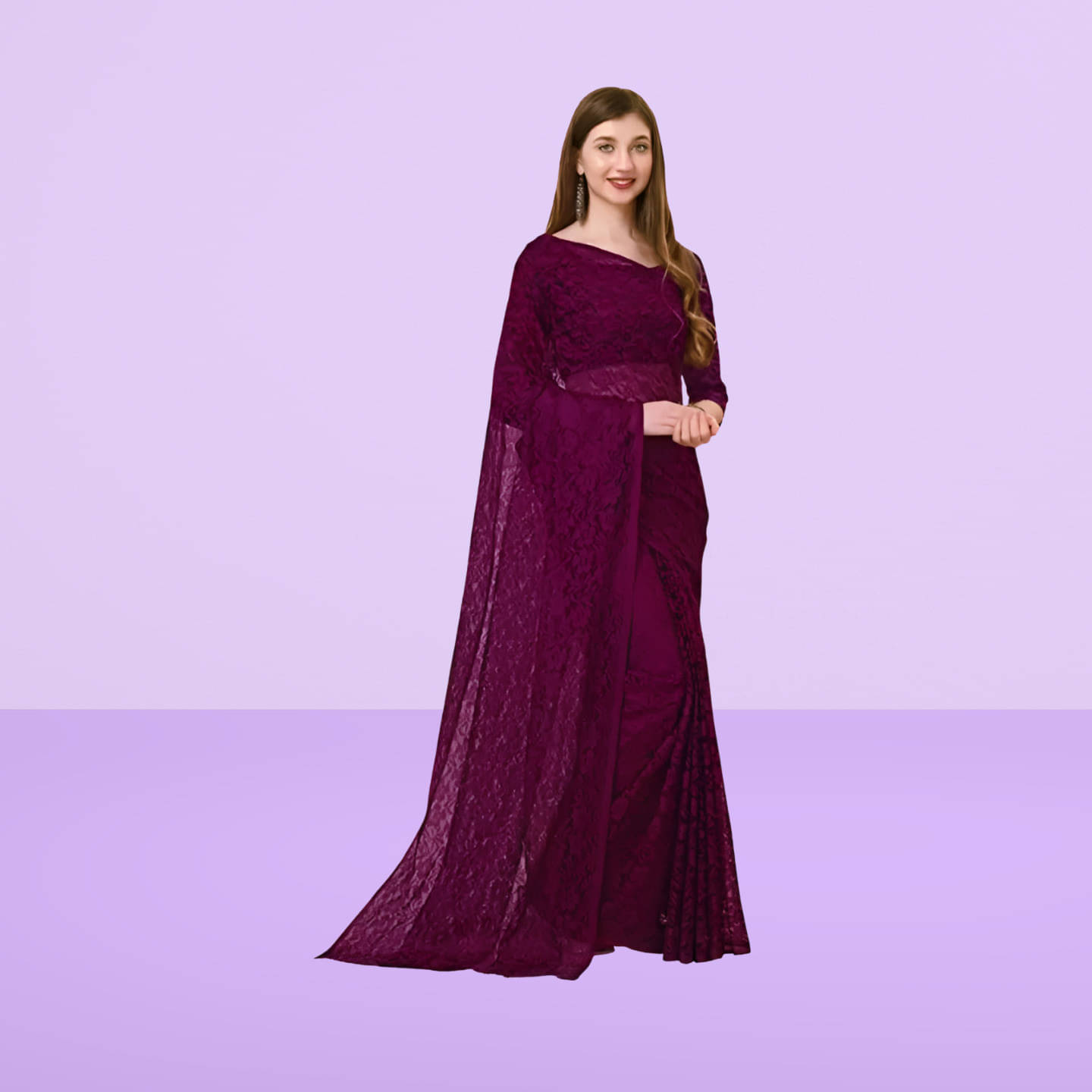 Suali Art Silk Woven Saree With Unstitched Blouse Piece ( Magenta )     			Suali Art Silk Woven Saree With Unstitched Blouse Piece ( Magenta )