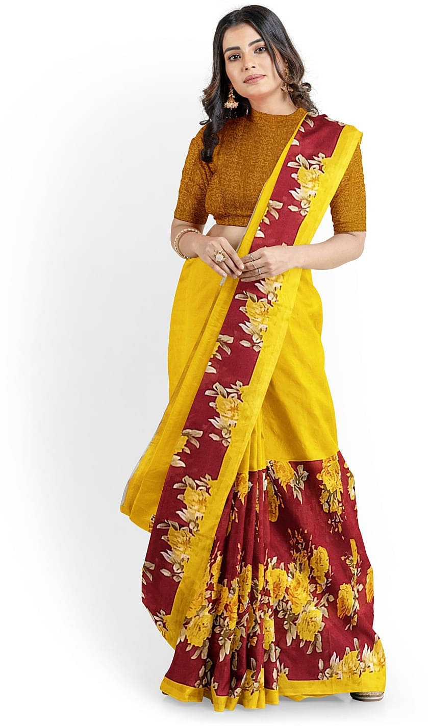 Suali Georgette Solid Saree With Unstitched Blouse Piece ( Multicolor ) Suali Georgette Solid Saree With Unstitched Blouse Piece ( Multicolor )